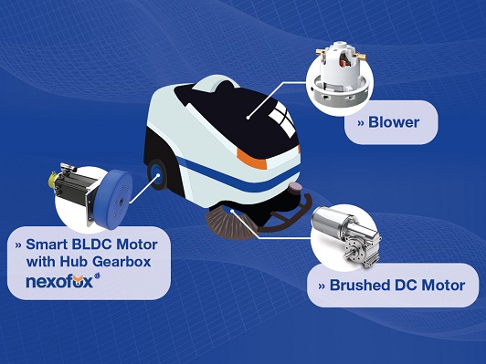 MAE and Dunkermotoren exhibit together for the first time at the Interclean in Amsterdam