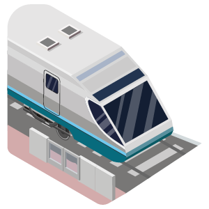 BAHNSTEIGAUSSTATTUNG